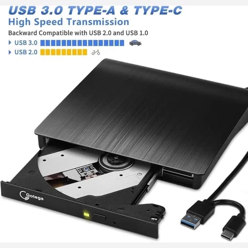 درایو دی وی دی اکسترنالDVD برند POP.UP اورجینال امازون المان — تصویر ۱۰
