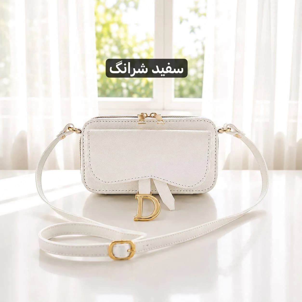 کیف پاسپورتی چرم مصنوعی زنانه روزمره و مهمانی — تصویر ۷