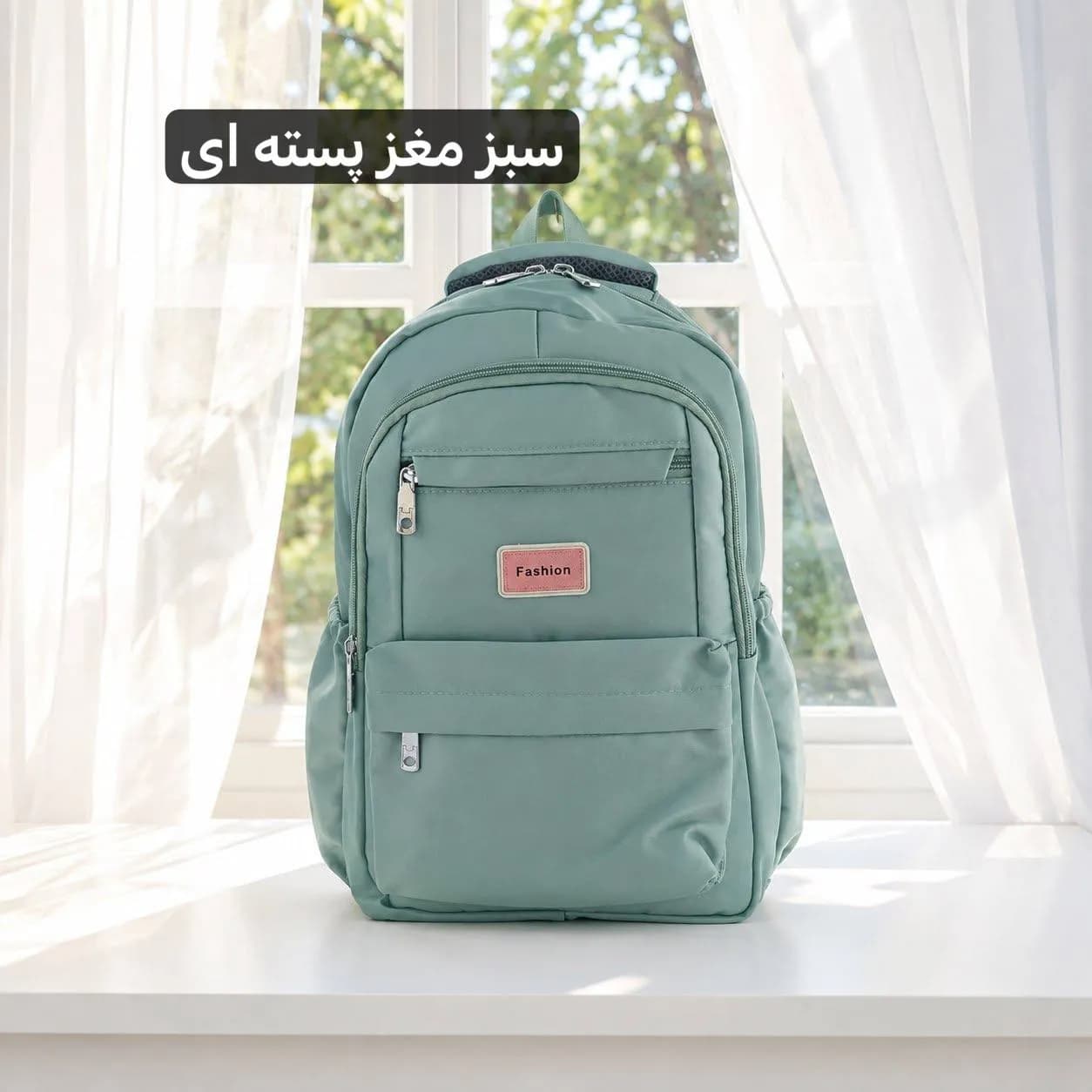 کوله پشتی مدرسه و دانشگاه جنس کجراه خارجی ابعاد 45x30x10 سانتیمتر — تصویر ۷