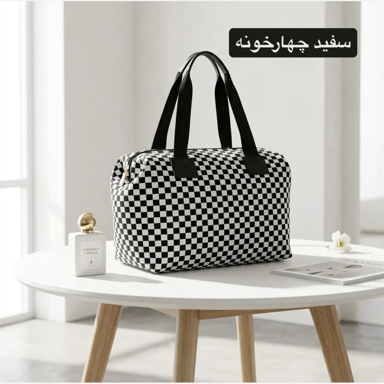 ساک پارچه ای روزمره و اسپرت ابعاد 50 در 30 در 20 سانتیمتر — تصویر ۱۲