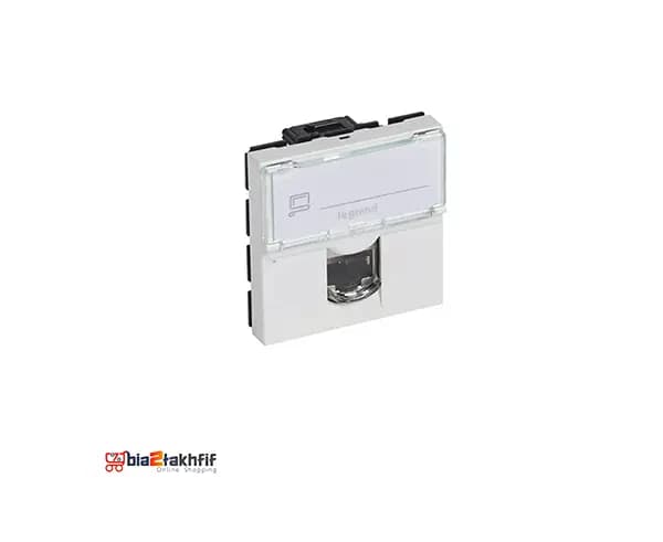 کيستون شبکه لگراند پهن Cat 6A دو ماژول Legrand