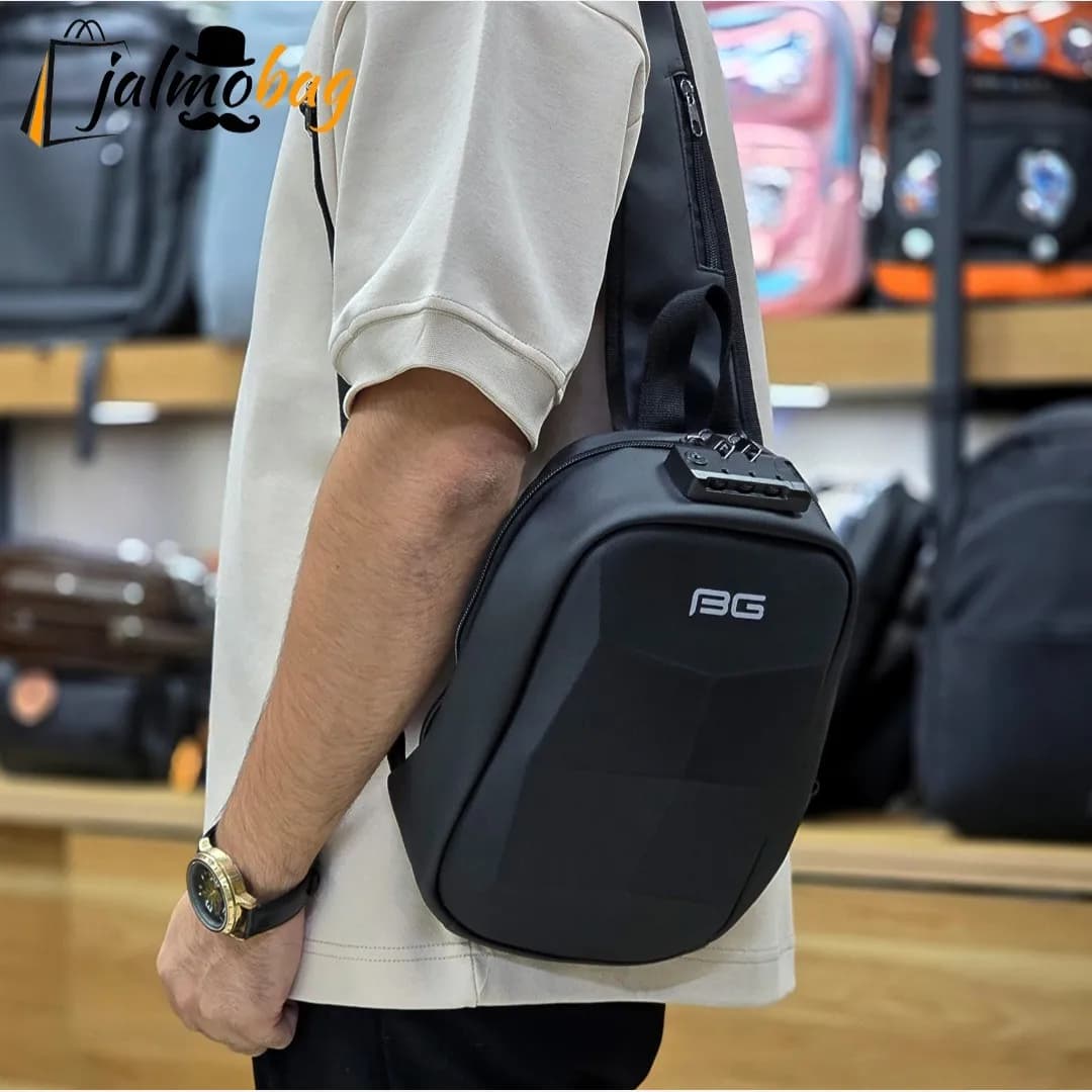 بادی بگ هاردکیس سه بعدی بنج ضد آب مدل قفل دار مناسب آقایان و خانم ها — تصویر ۷