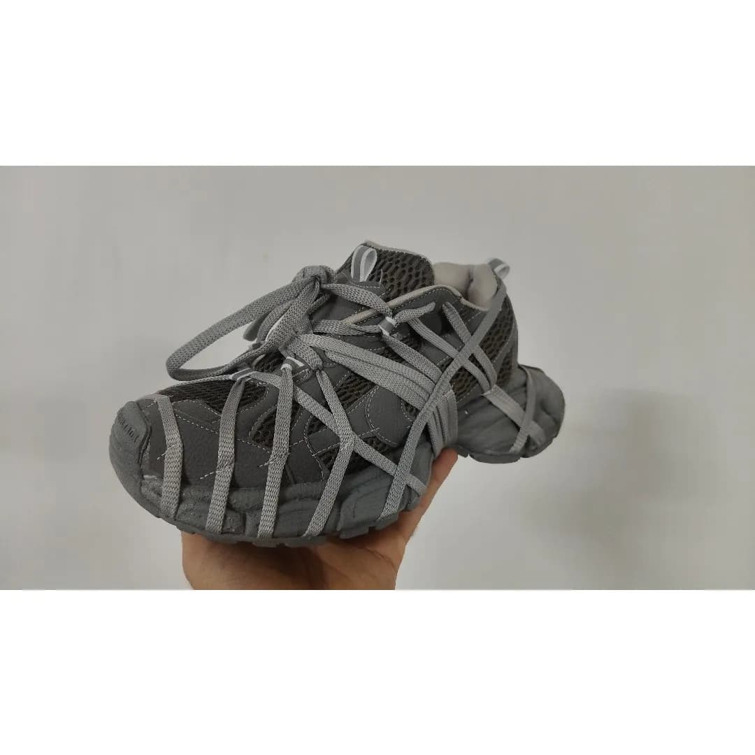 کفش اسپرت بالنسیاگا خاکستری لژدار پسرانه دخترانه زنانه سایز 37 تا 40 — تصویر ۶