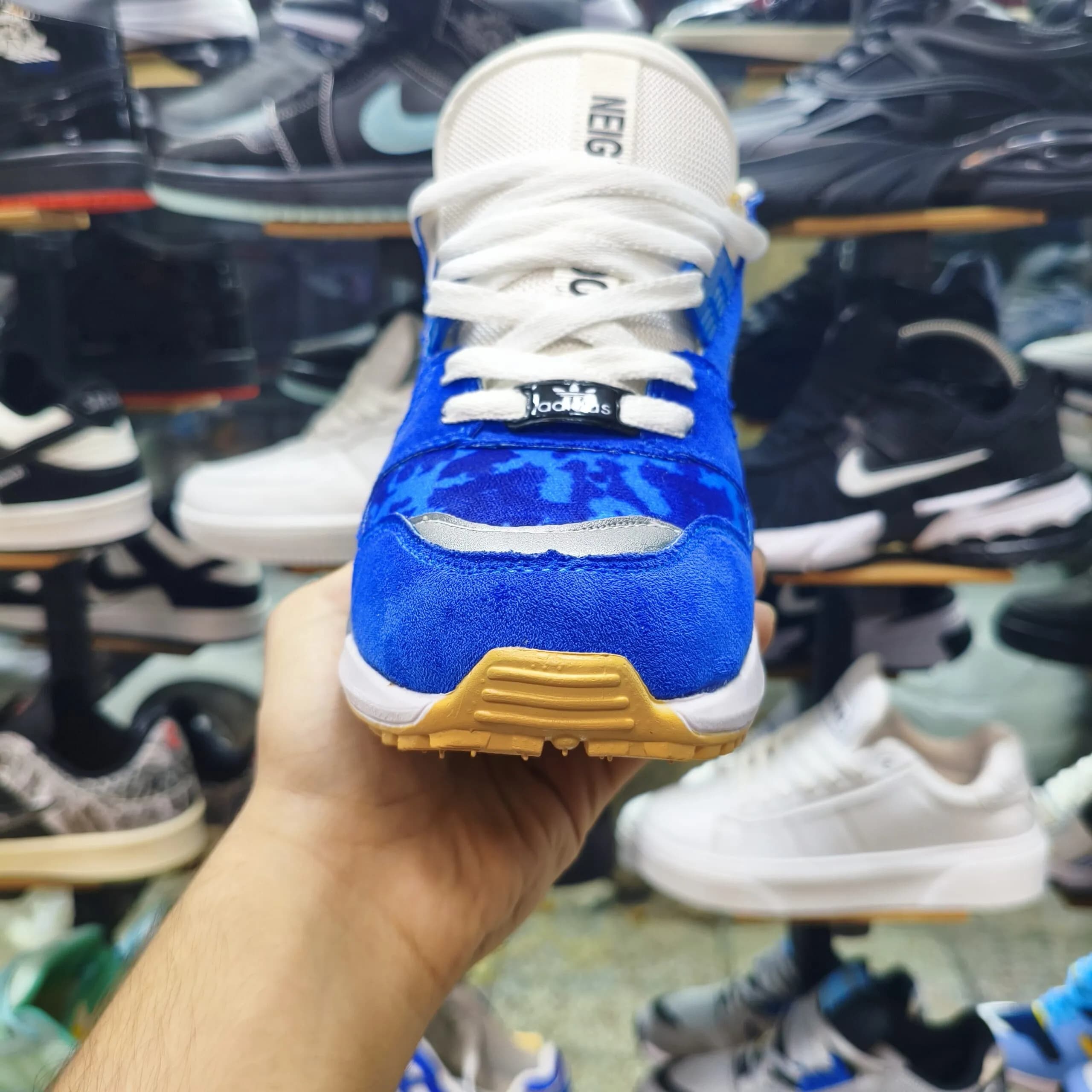 کتونی آدیداس ZX 8000 آبی مردانه — تصویر ۸