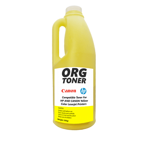 تونر شارژ 500g کارتریج اچ پی و کانن مشکی ORG Toner Black 500g HP & Canon — تصویر ۳