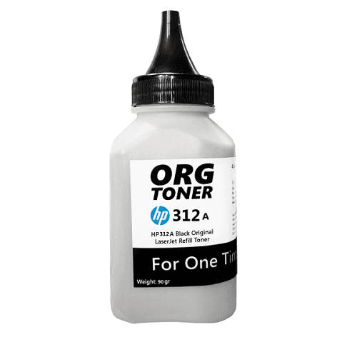 تونر شارژ 90g کارتریج اچ پی 312A مشکی Toner HP 312A Cartridge Black — تصویر ۲