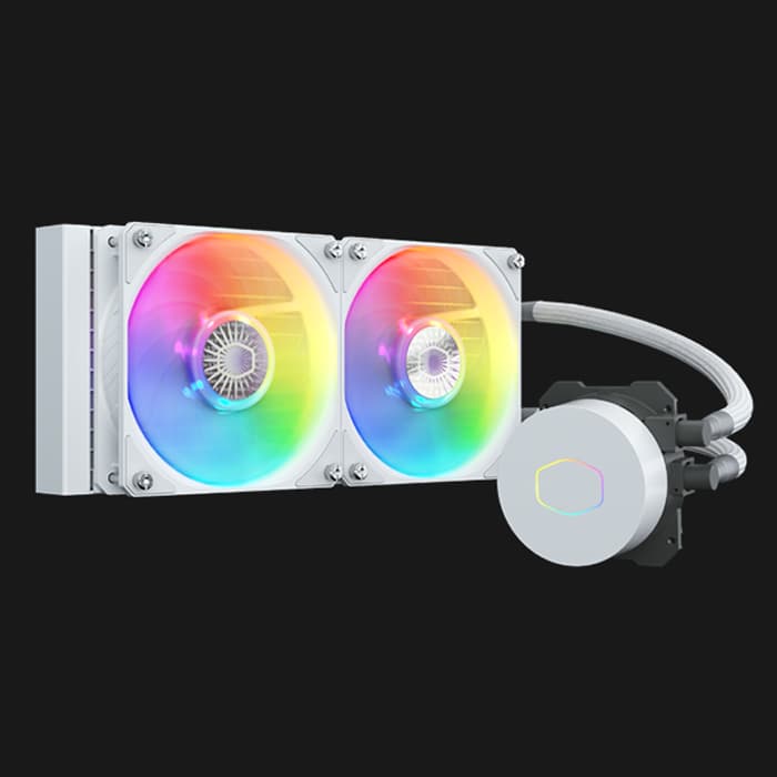 خنک کننده پردازنده کولر مستر MASTERLIQUID ML240L ARGB WHITE EDITION V2