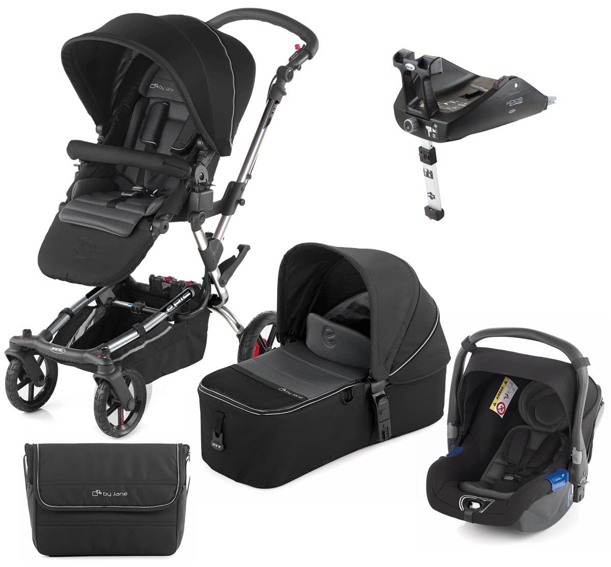 كالسكه و كرير و ساك لوازم جین JANE Epic Pushchair Koos Travel System — تصویر ۶