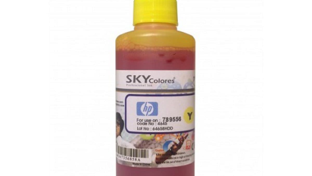 جوهر 100ml اسکای مشکی اچ پی Sky 100ml ink Black HP — تصویر ۶