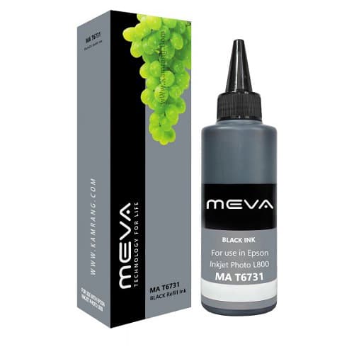 جوهر 100ml میوا T6731 مشکی اپسون meva 100ml ink T6731 black Epson