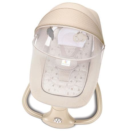 گهواره و تاب برقی ماستلا کرم mastela 3in1 — تصویر ۴