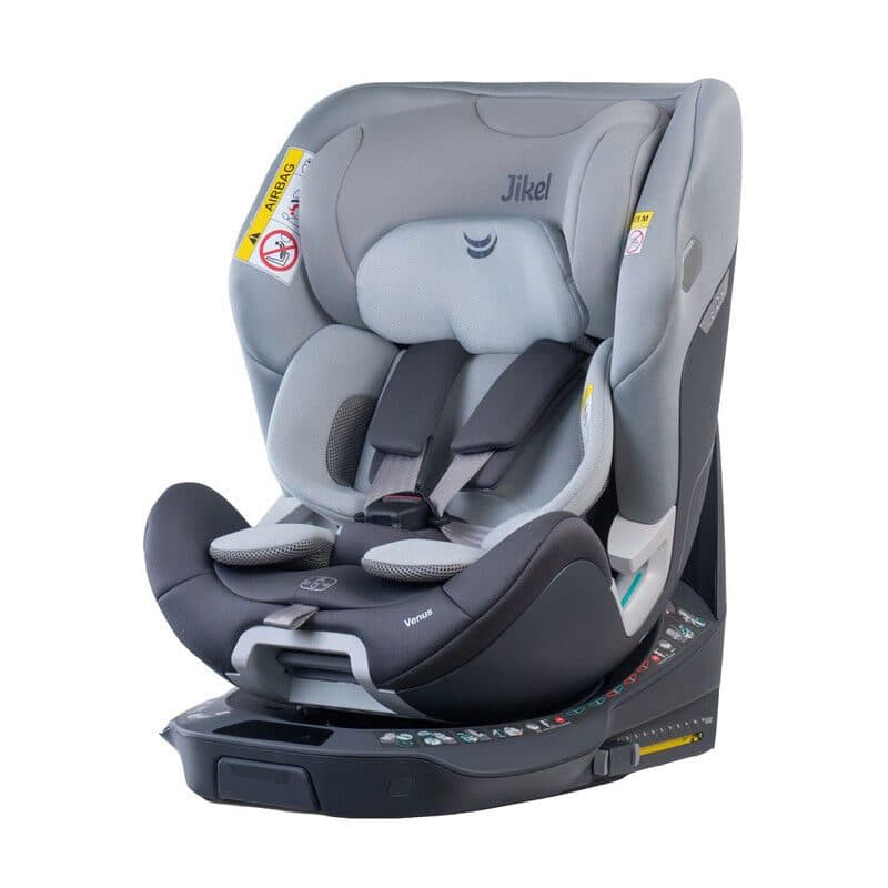 صندلی ماشین 360 درجه جیکل طوسی مدل ونوس Car Seat Jikel Venus — تصویر ۱۱