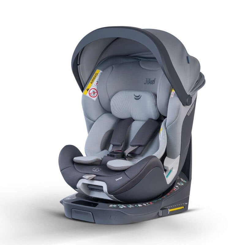 صندلی ماشین 360 درجه جیکل طوسی مدل ونوس Car Seat Jikel Venus — تصویر ۲