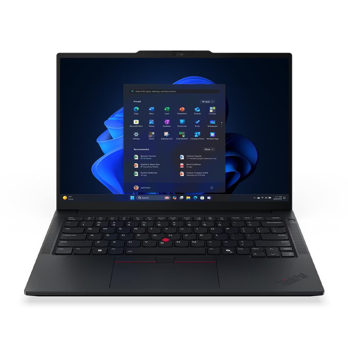 لپ تاپ لنوو 14 اینچی مدل ThinkPad E14 Gen 7 Ultra 7 258V 32GB 2TB