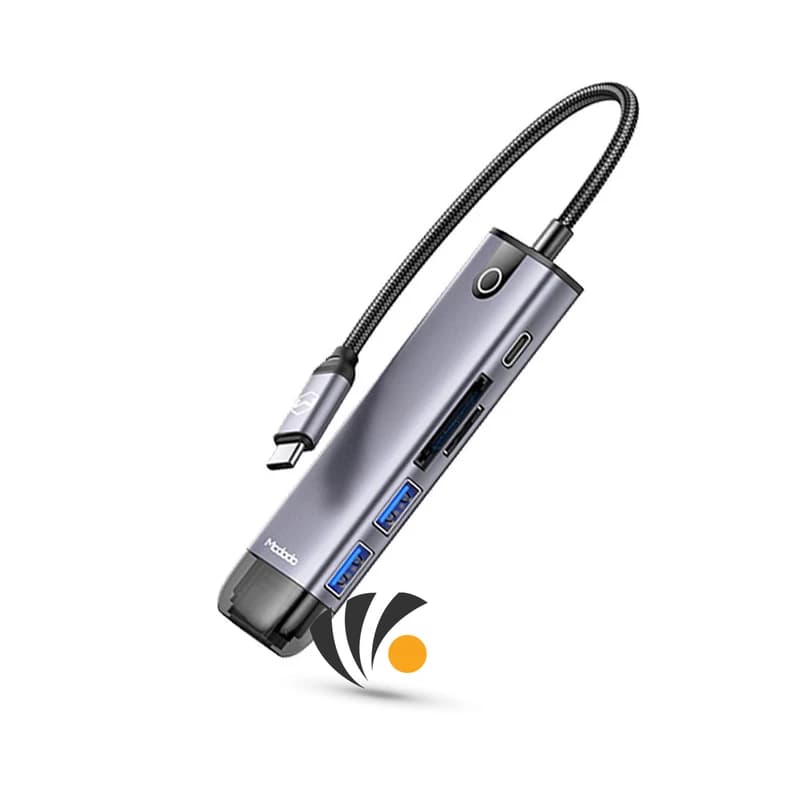 هاب 6 پورت USB-C مک دودو مدل MC-HU-7740 — تصویر ۹