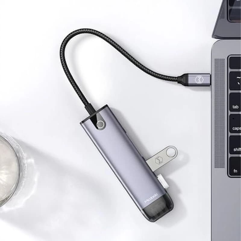هاب 6 پورت USB-C مک دودو مدل MC-HU-7740 — تصویر ۱۲
