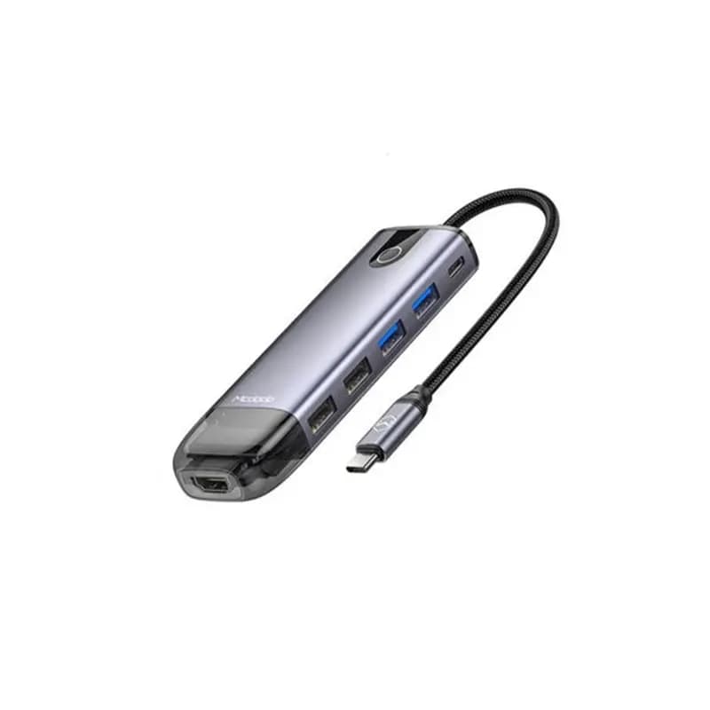 هاب شارژر تایپ سی 10 پورت مک دودو مدل Mcdodo HU-7420 — تصویر ۲
