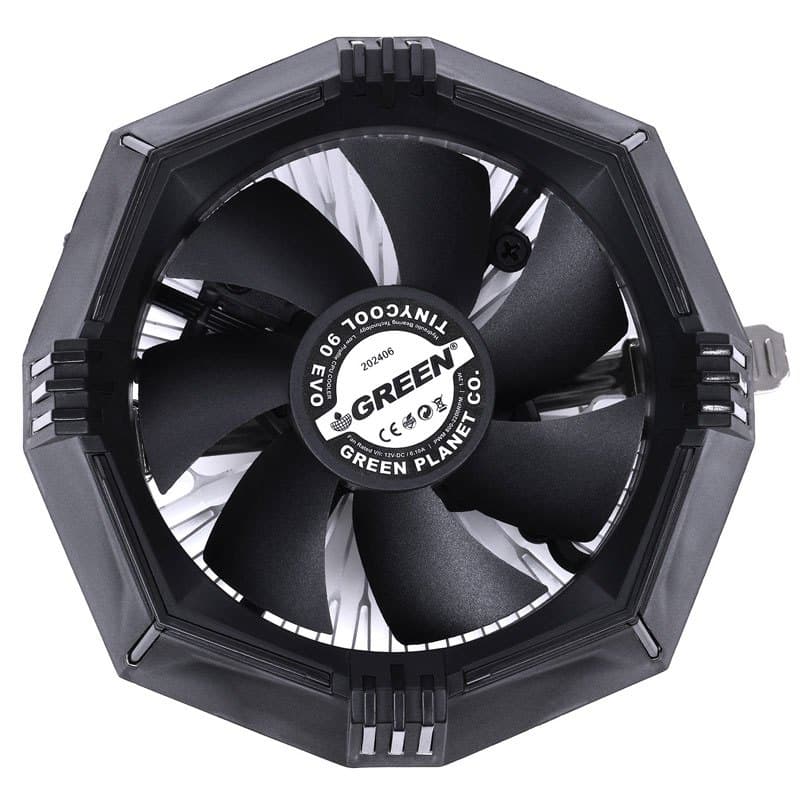 فن خنک کننده CPU گرین Green Tinycool 90 EVO — تصویر ۱۰