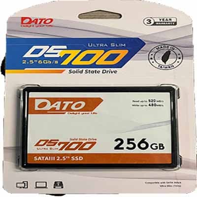 SSD اینترنال DATOTEK مدل ظرفیت 256 گیگابایت sata 2.5 — تصویر ۲