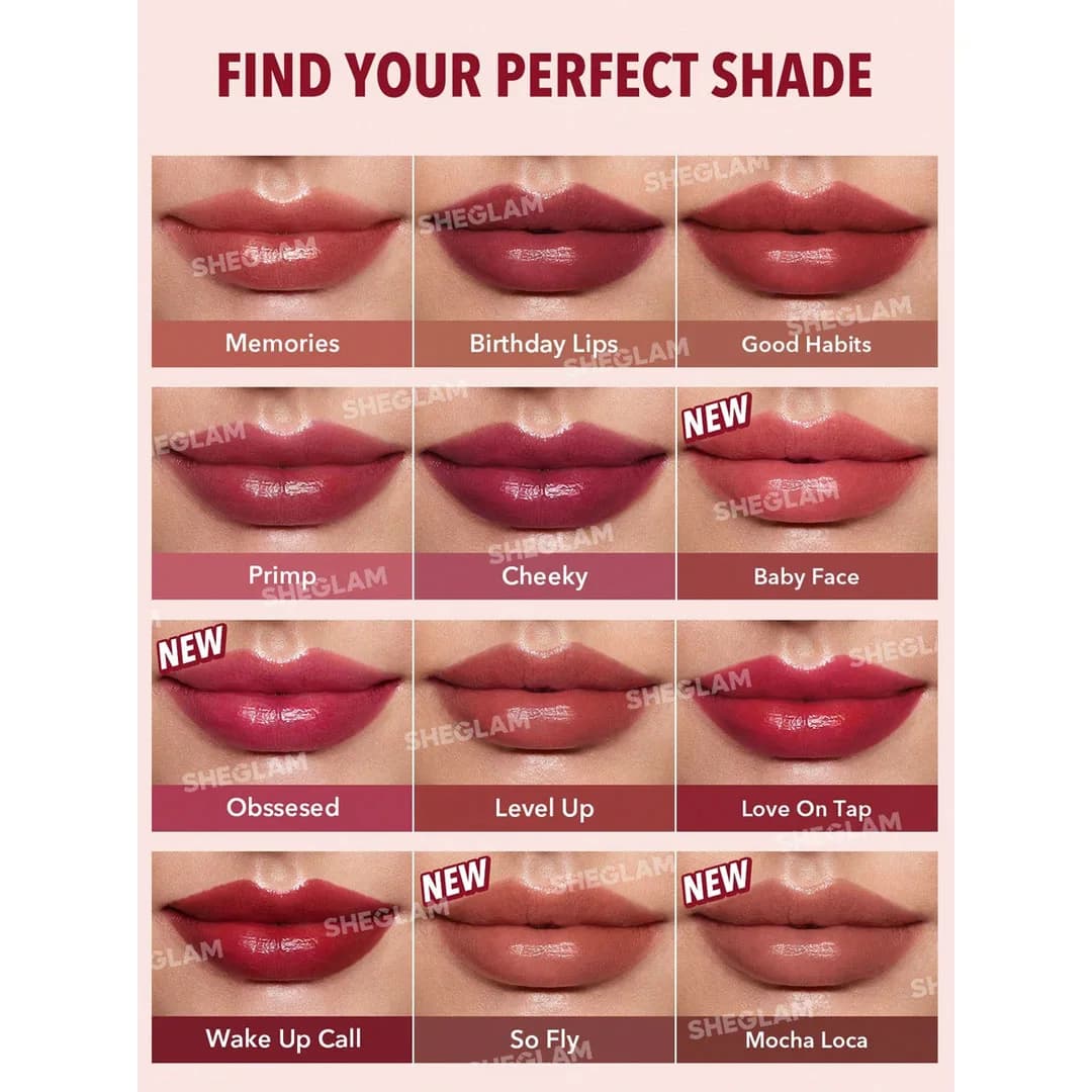 تینت لب شیگلم مدل SHEGLAM Level Up — تصویر ۹