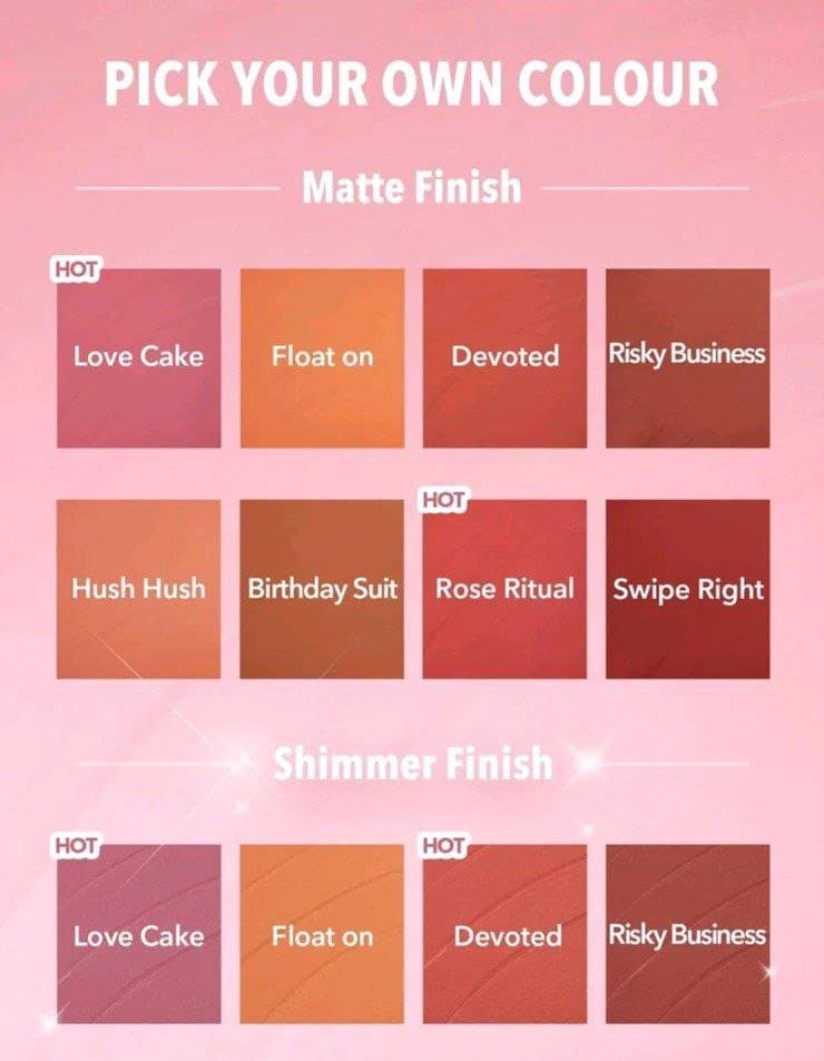 رژ گونه مایع شیگلم رنگ SHEGLAM Devoted — تصویر ۴