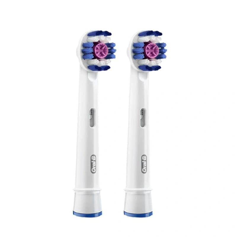 سری یدک مسواک برقی اورال بی (3D White) بسته 2 عددی