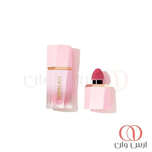 رژگونه مایع شیگلم رنگSHEGLAM On Point — تصویر ۴