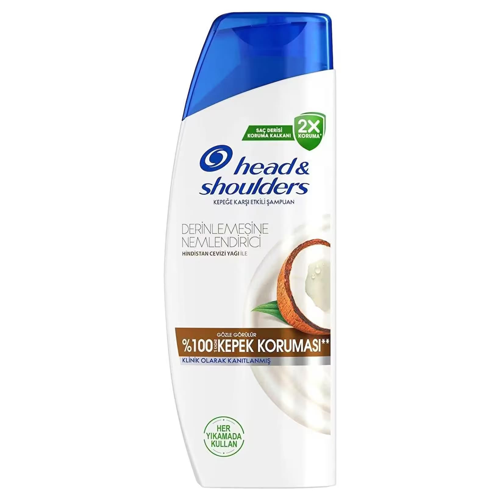 شامپو هد اند شولدرز head and shoulders آبرسان مو حاوی عصاره نارگیل حجم 330 میل