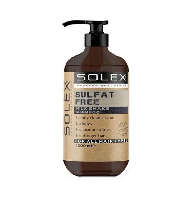شامپو سولکس بدون سولفات میلک شیک SOLEX MILK SHAKE SHAMPOO