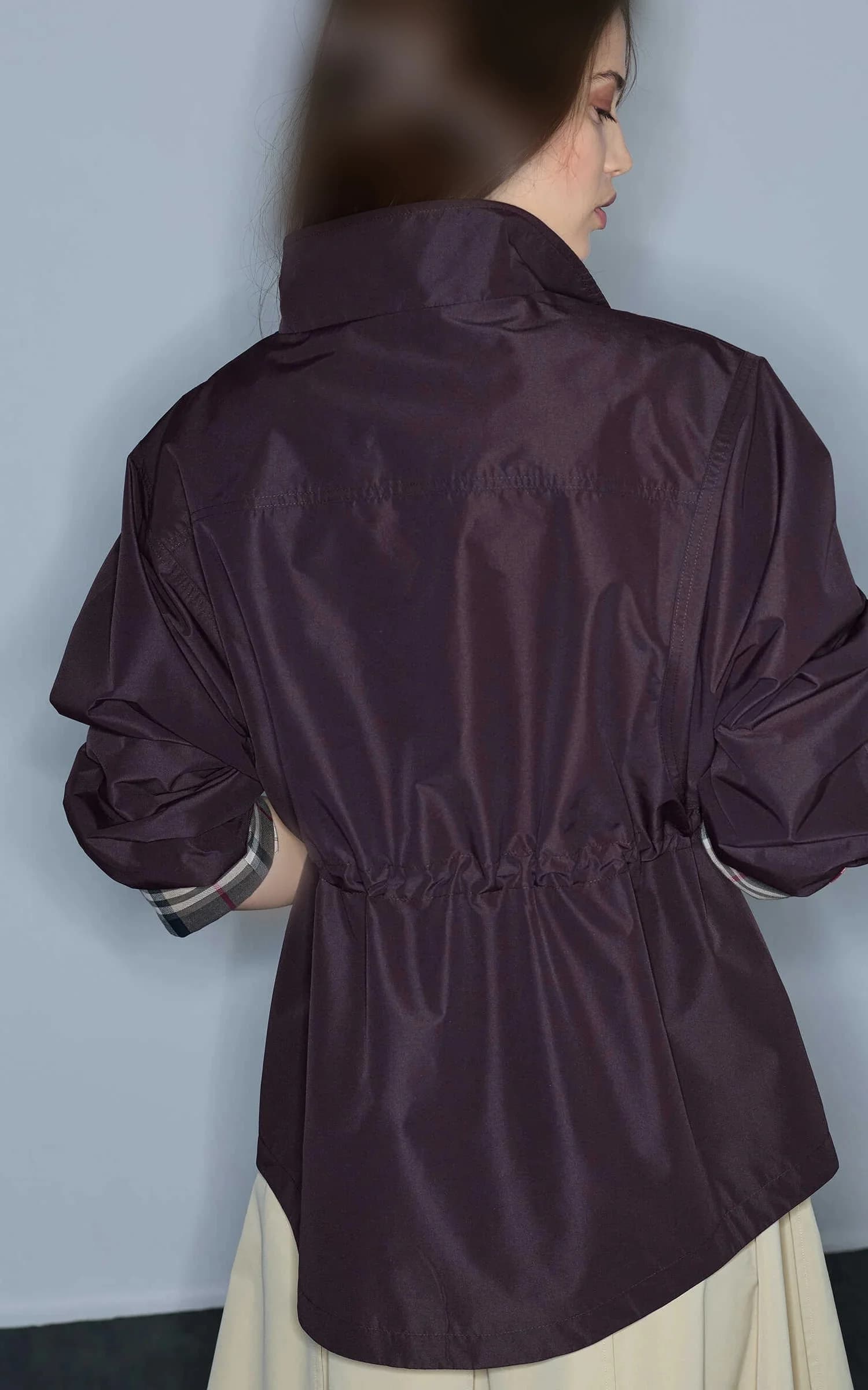 کاپشن زنانه کوتاه یقه ایستاده جیب‌دار IPEKYOL کد IW6260012383 — تصویر ۷