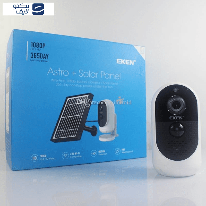 دوربین مداربسته تحت شبکه خورشیدی اکن مدل Astro — تصویر ۸