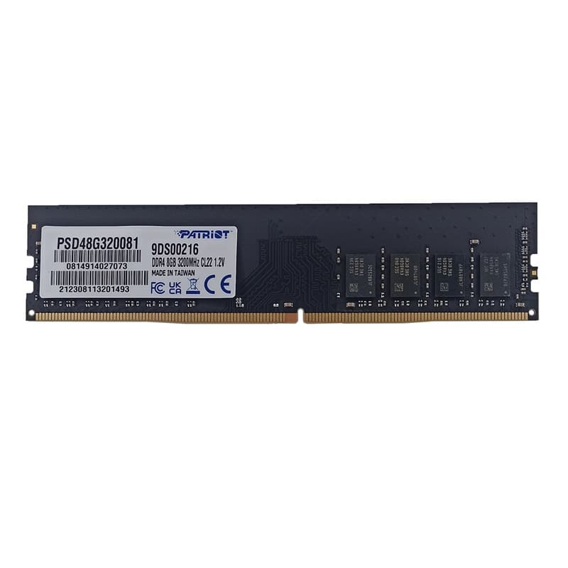 رم پاتریوت مدل Signature Line 8GB 3200MHz CL22 DDR4 ا Patriot Signature Line 8GB 3200MHz CL22 DDR4 Desktop Ram — تصویر ۲