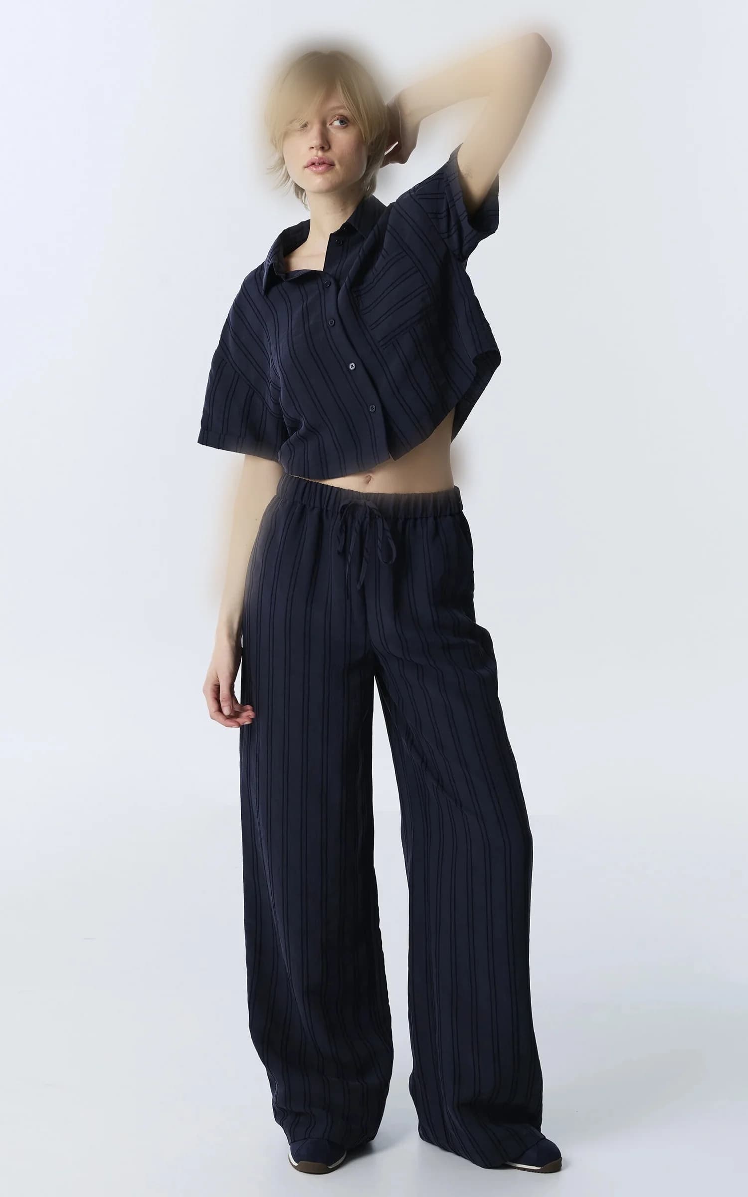 شلوار زنانه راسته کمردار IPEKYOL کد TW6260003164 — تصویر ۱۲