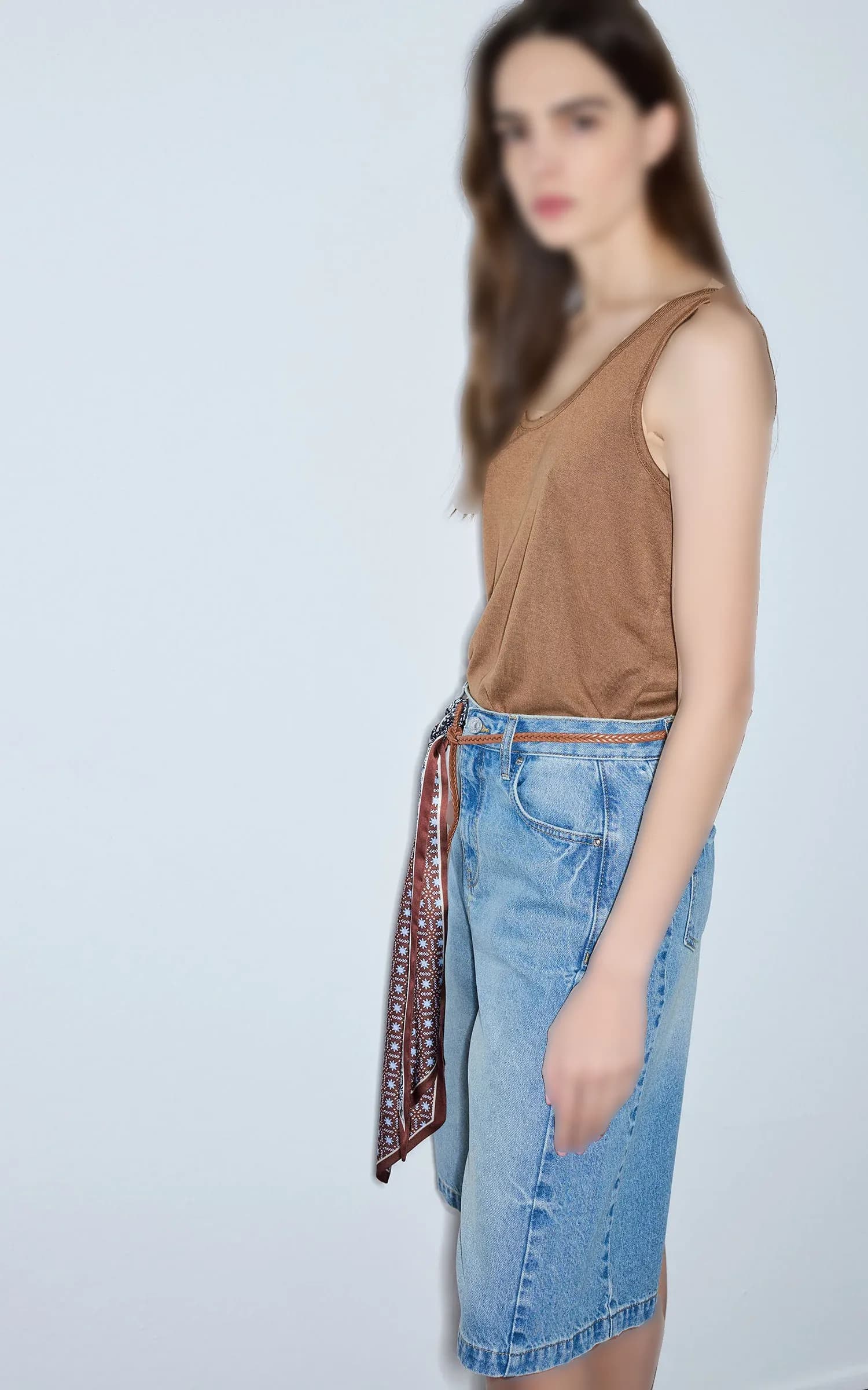 تاپ زنانه ساده یقه گرد IPEKYOL کد IS1260070170 — تصویر ۵