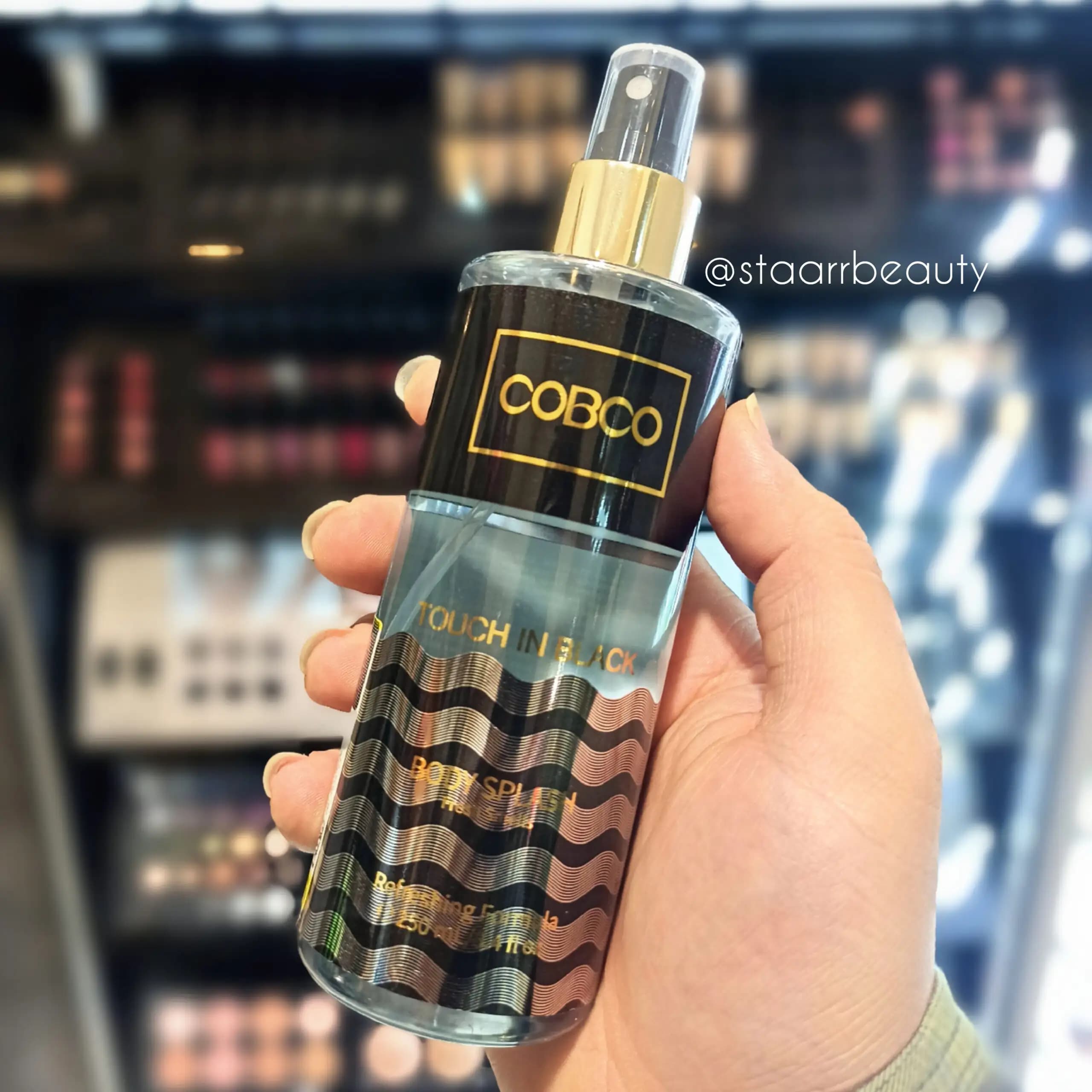 بادی اسپلش مردانه اونتوس (Touch in black) کوبکو — تصویر ۳