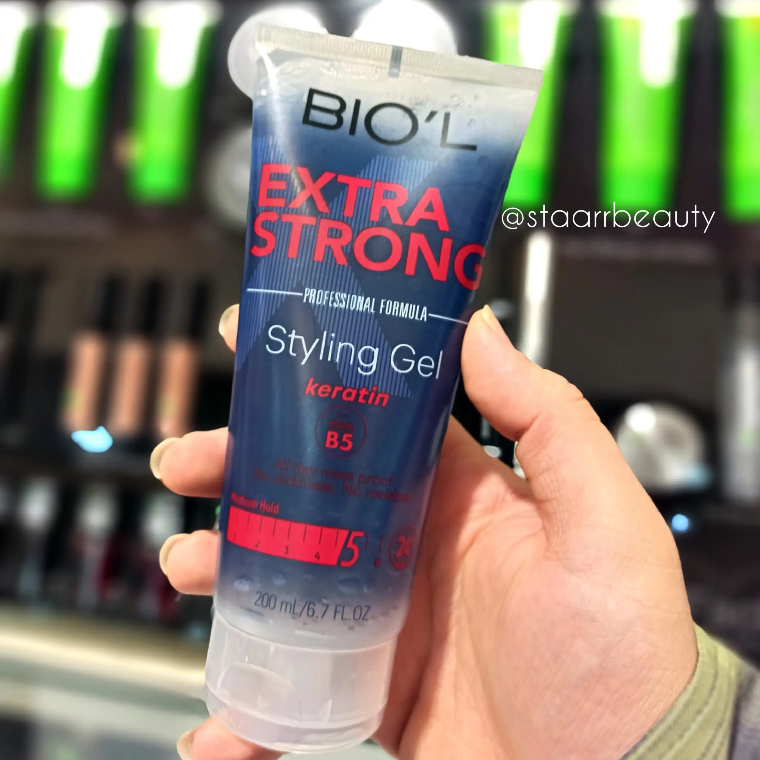 ژل مو بیول مدل Extra Strong حجم 200 میلی لیتر — تصویر ۳