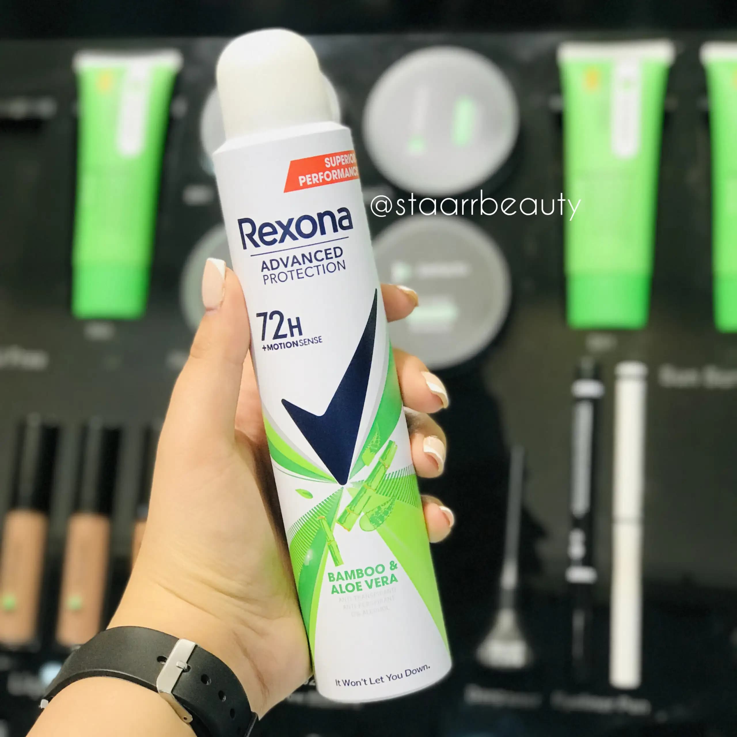 اسپری ضد تعریق زنانه رکسونا مدل Bamboo & Aloe Vera — تصویر ۲