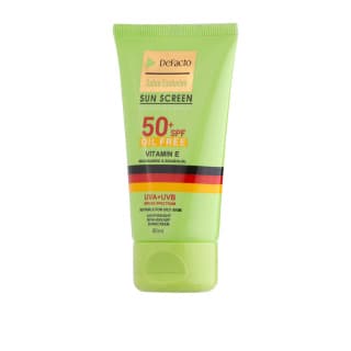 ضد آفتاب رنگی دیفکتو فاقد چربی مناسب پوستهای نرمال تا چرب spf 50 و حجم 40 میل