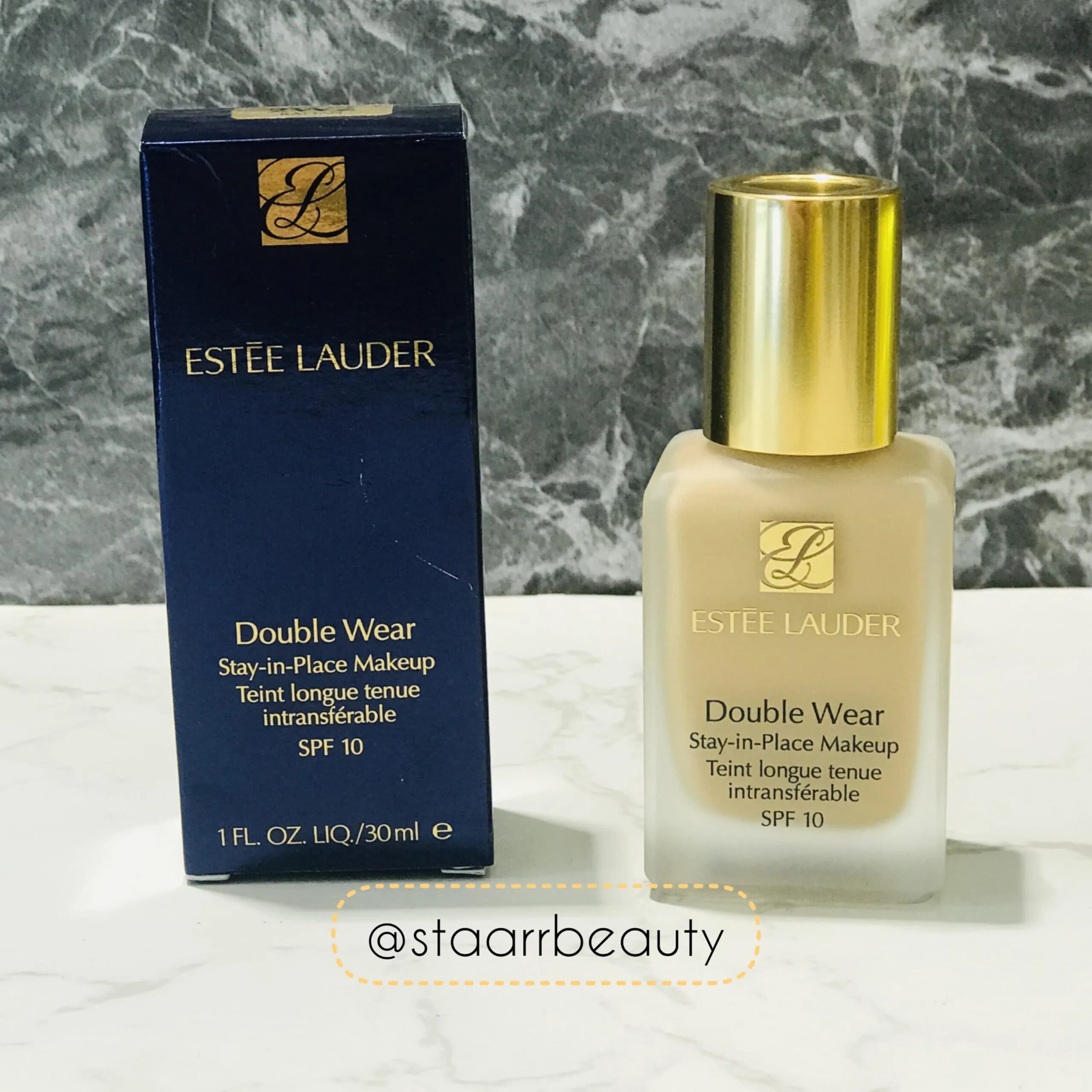 کرم پودر استی لادر شیشه ای مدل double wear — تصویر ۳