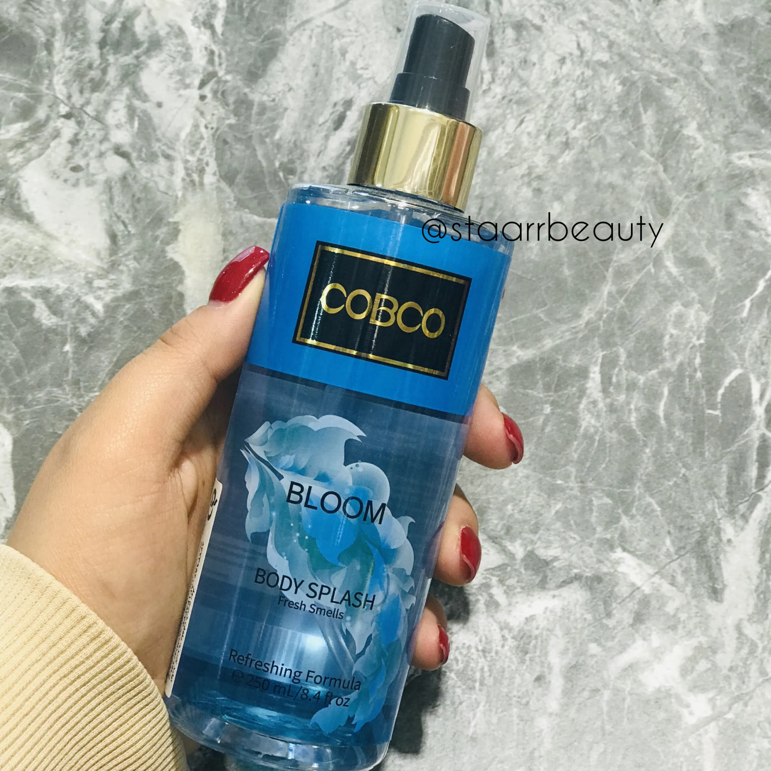 بادی اسپلش زنانه کوبکو مدل سافت بلووم Bloom، حجم 250 میل COBCO BODY SPLASH FOR MEN Bloom 250ML
