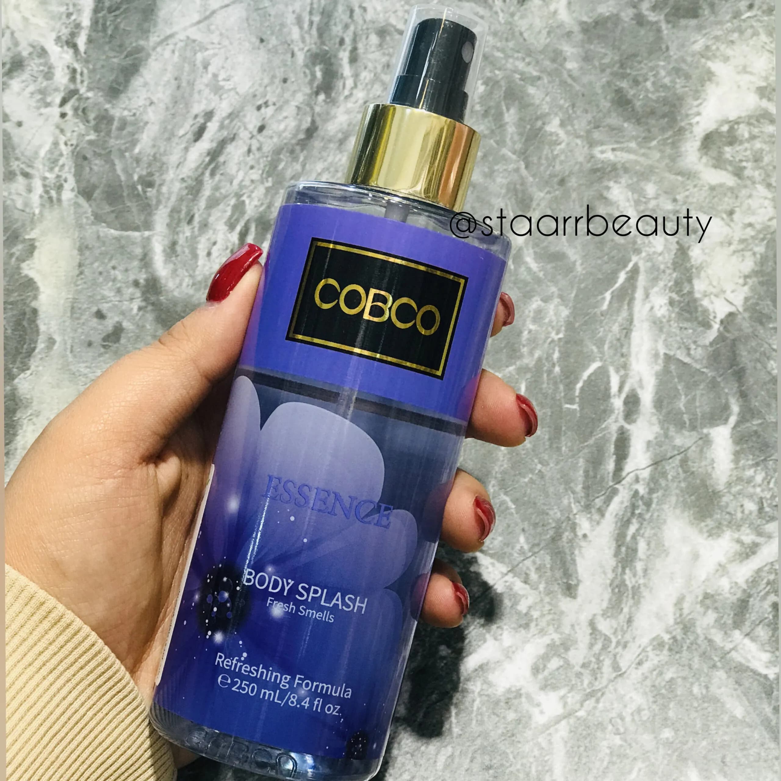 بادی اسپلش زنانه کوبکو مدل ESSENCE حجم 250 میلی لیتر — تصویر ۳
