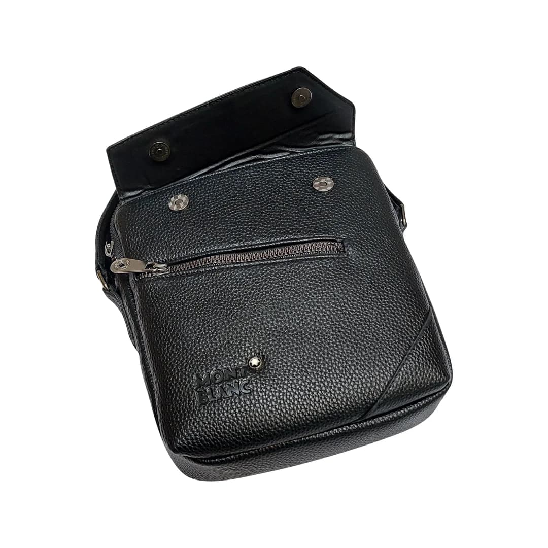 کیف رودوشی چرمی Mont Blanc مدل MB30436 سایز متوسط — تصویر ۱۱