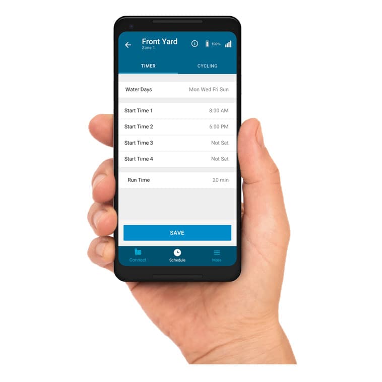 تایمر آبیاری بلوتوثی هانتر2 خروجی مدل BTT 201 — تصویر ۸