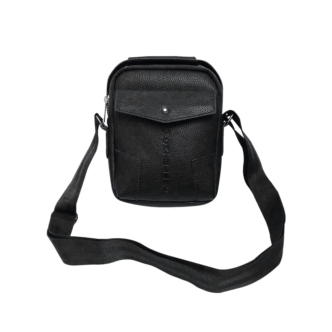 کیف رودوشی چرمی Mont Blanc مدل MB30435 سایز کوچک — تصویر ۱۰