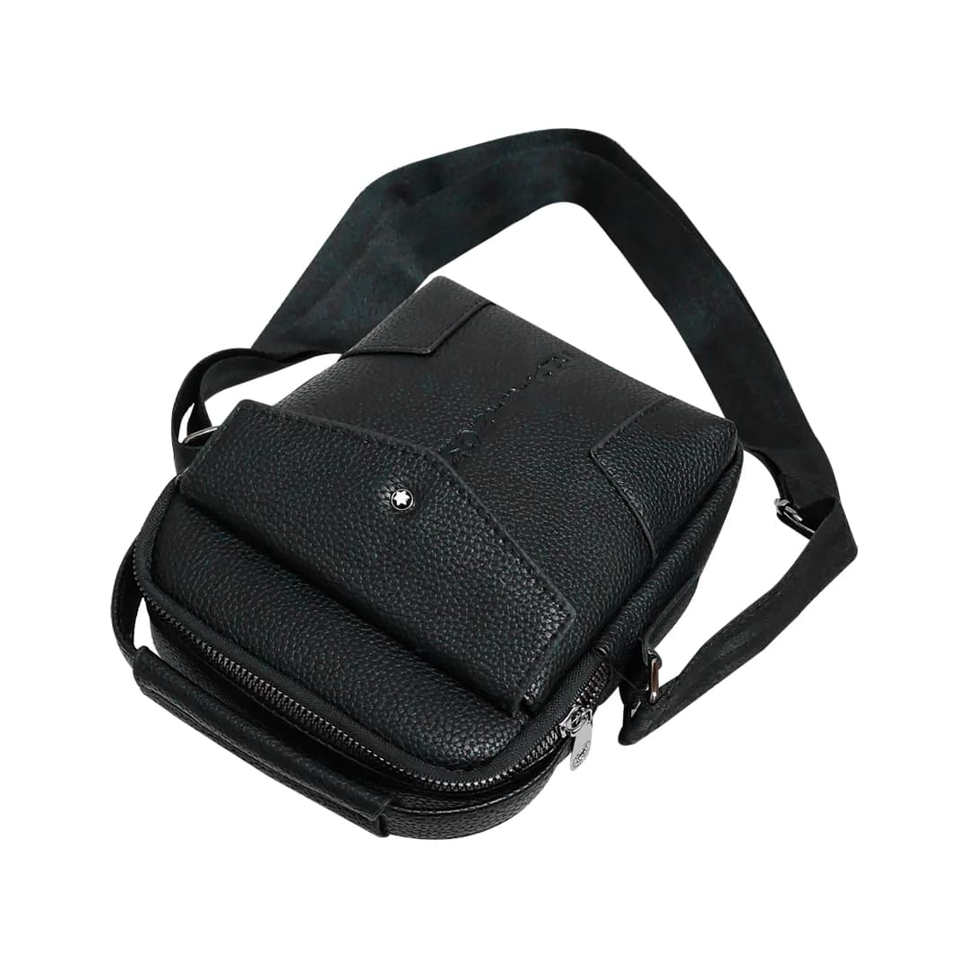 کیف رودوشی چرمی Mont Blanc مدل MB30435 سایز کوچک — تصویر ۴
