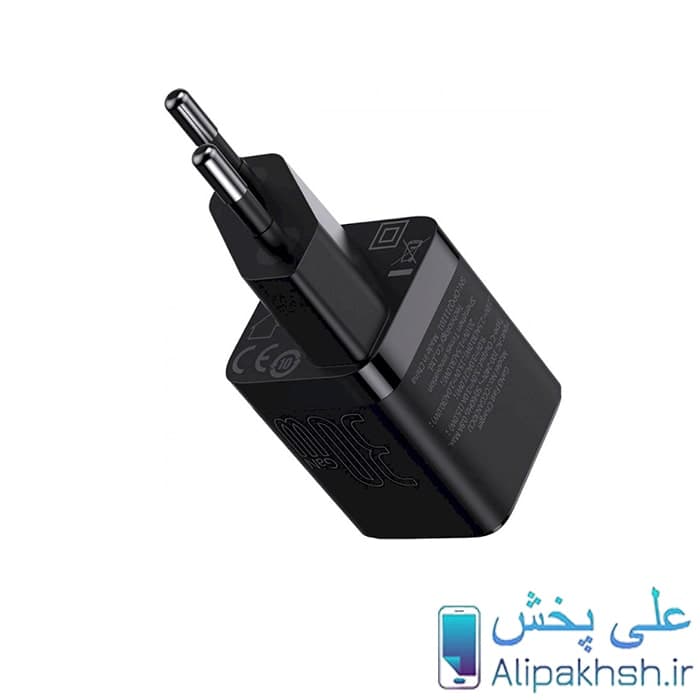 شارژر 30 وات بیسوس Baseus GAN3 1C 30W CCGN010101 EU Charger — تصویر ۴