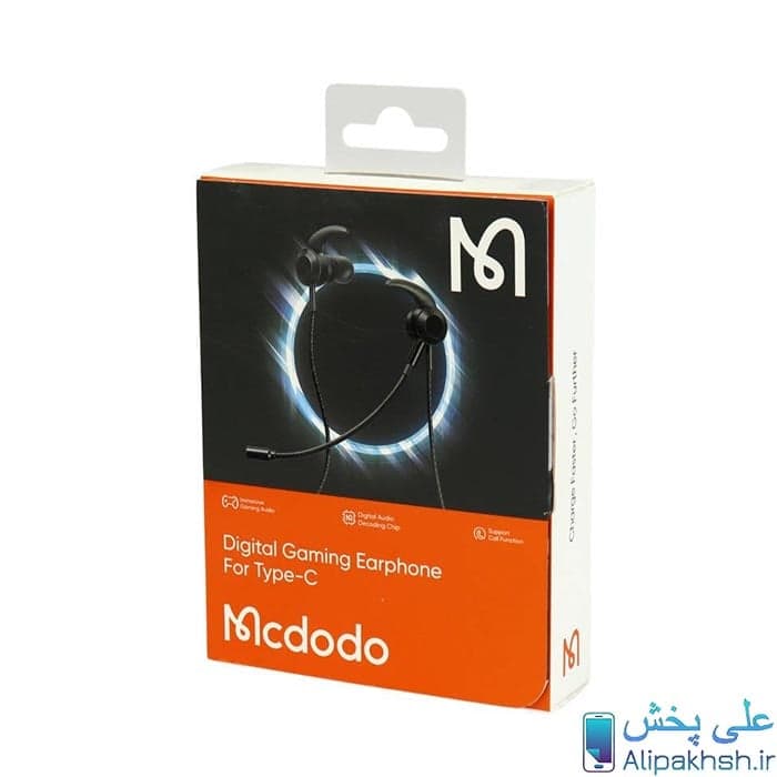 هندزفری تایپ سی مک دودو McDodo HP-134 USB C Handsfree — تصویر ۸