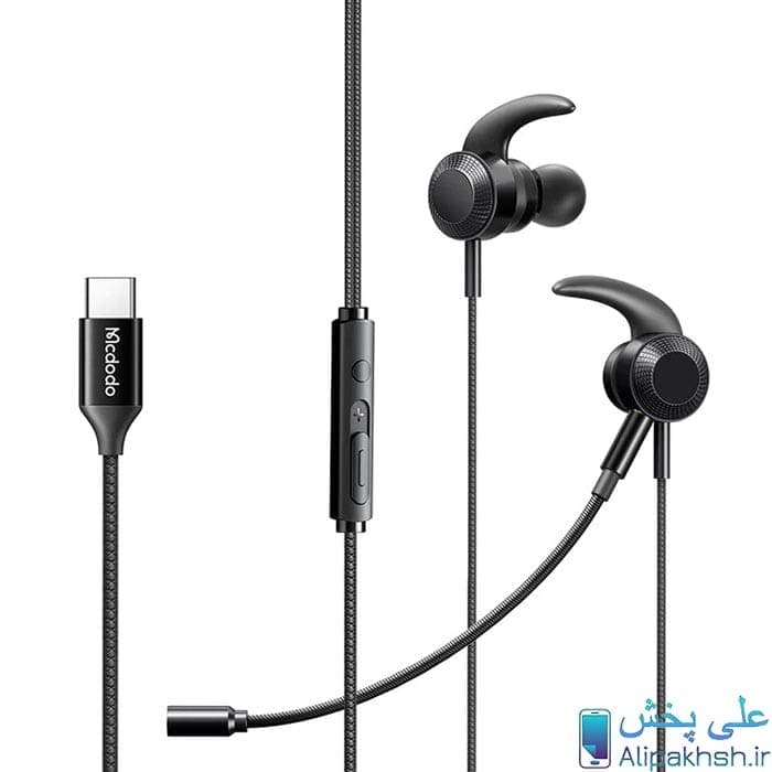هندزفری تایپ سی مک دودو McDodo HP-134 USB C Handsfree — تصویر ۲