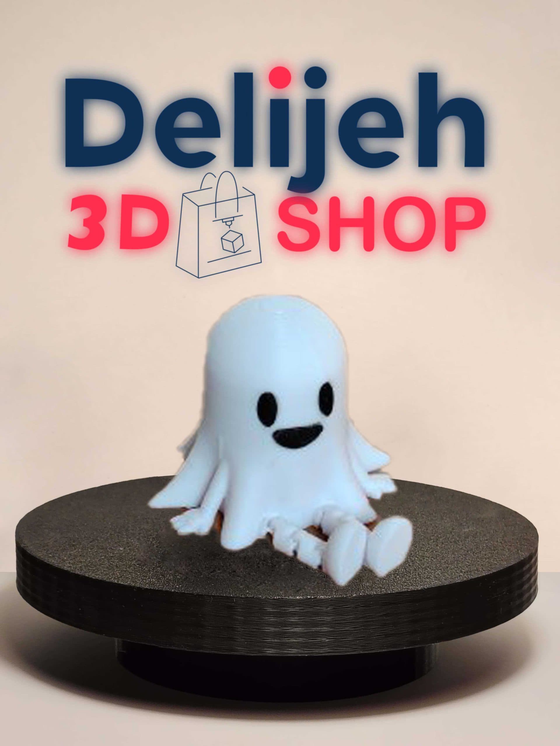 روح نشسته خندان هالووینی
