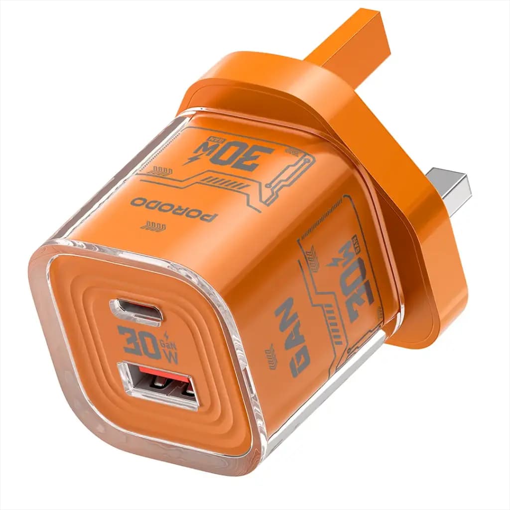 شارژر دیواری 30وات پرودو مدل Tezclarte Dual-Port PDFWCH101 — تصویر ۶